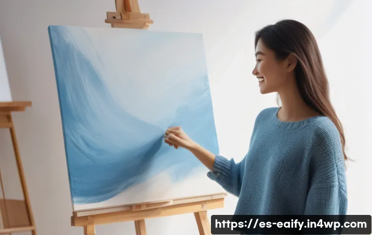 자기 교정 학습 프로세스에서 실수 인정하는 방법 - An inspiring scene depicting a young woman, fully dressed in comfortable yet stylish casual wear lik...
